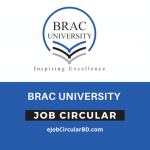 BRAC University Job Circular