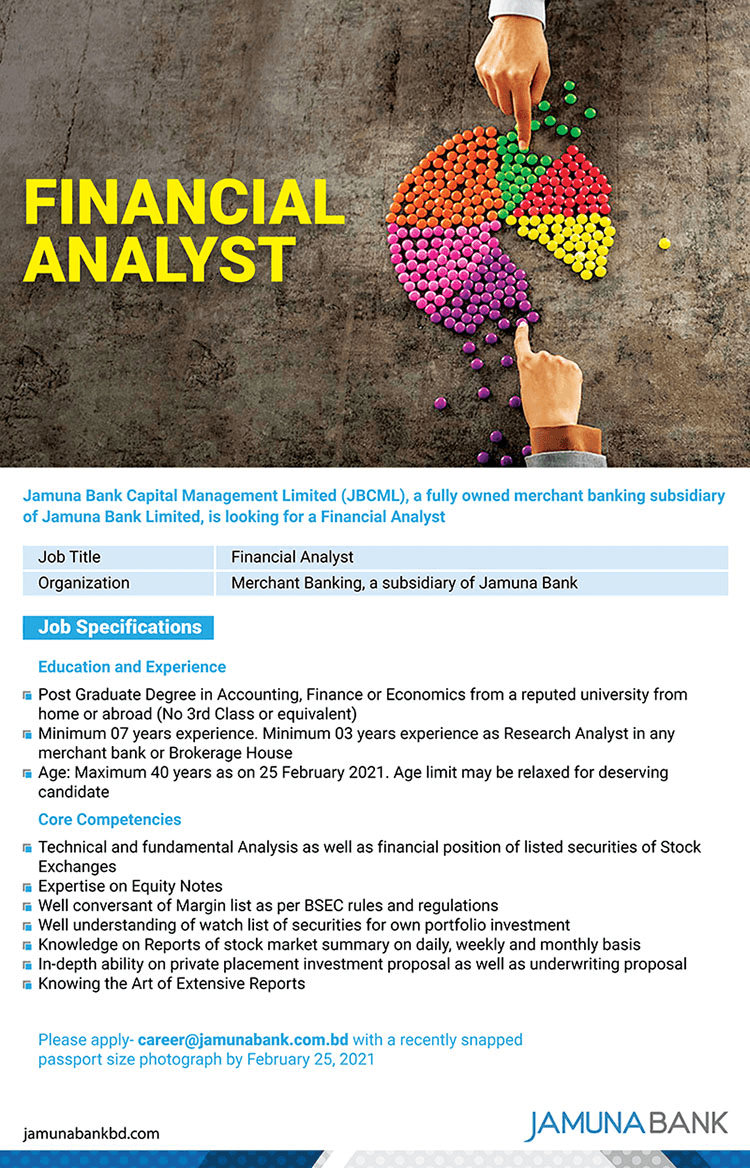 Jamuna Bank Limited Job Circular 2021