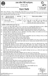 Dhaka South City Corporation Job circular