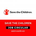 Save the Children Job Circular