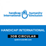 Handicap International Job Circular