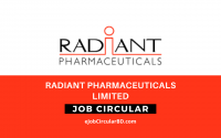 Radiant Pharmaceuticals Limited Job Circular