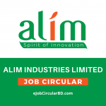 Alim Industries Ltd Job Circular