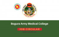 Bogura Army Medical College Job circular 2021