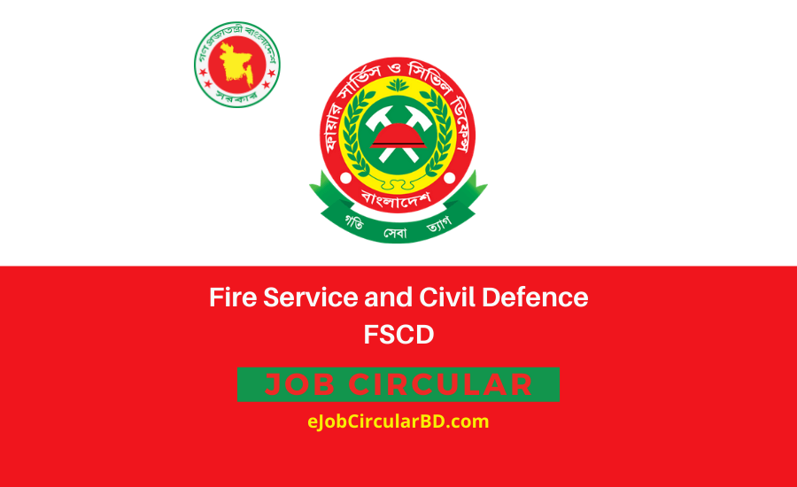 Fire Service and Civil Defence Job Circular 2022
