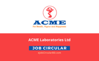 ACME Laboratories Ltd Job Circular