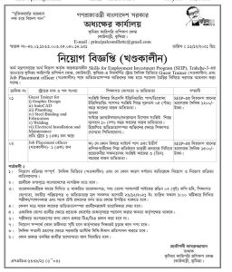 Bangladesh Technical Training Center TTC Job Circular