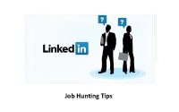 Linkedin Job Tips