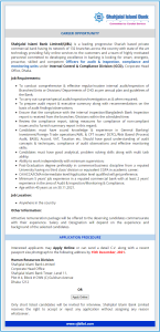 Shahjalal Islami Bank Limited Job Circular