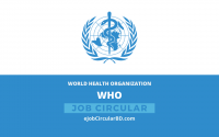 WHO Job Circular 2021