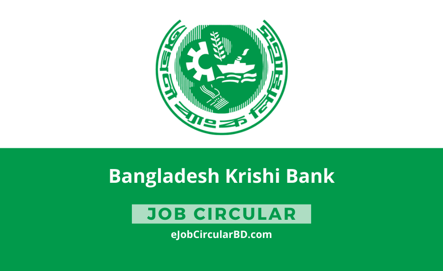 Bangladesh Krishi Bank Job Circular 2022
