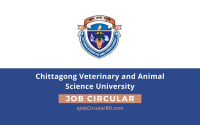 Chittagong Veterinary and Animal Science University Job Circular 2022