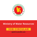 Ministry of Water Resources Job Circular 2022