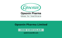 Opsonin Pharma Limited Job Circular 2022