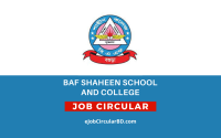 BAF Shaheen School and College job
