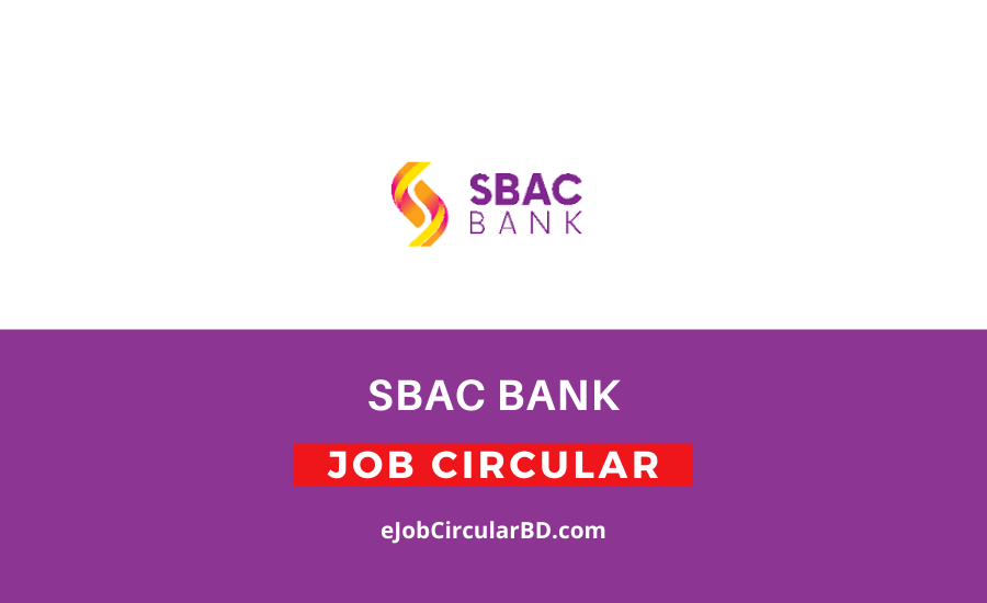 SBAC Bank Job Circular 2022