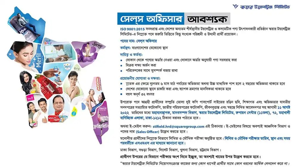 Square Group Job Circular